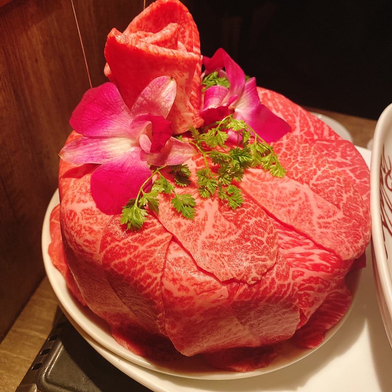 肉ケーキ(コース内料理)(うしごろバンビーナ 恵比寿本店)