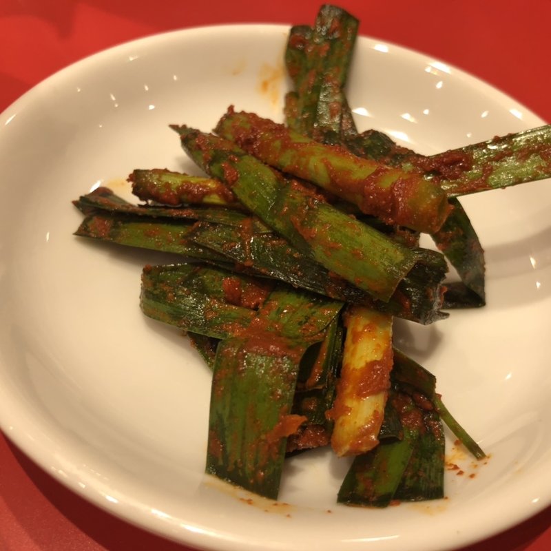 特製ニラキムチ(カドヤ食堂 クリスタ長堀店)