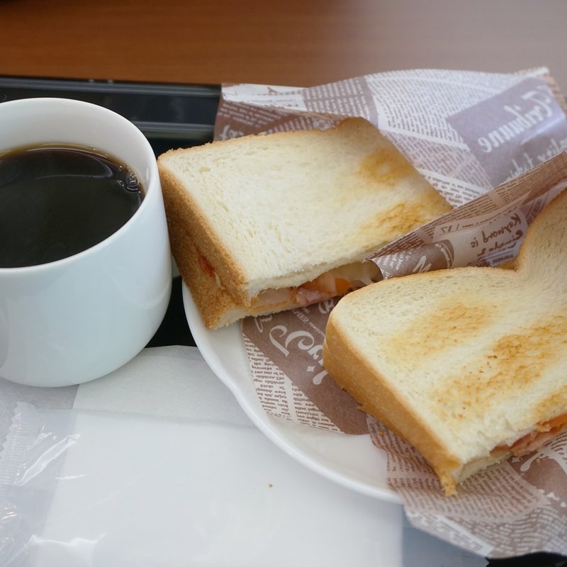 山笠サンド ドリンクセット(ユニバーサルカフェ)