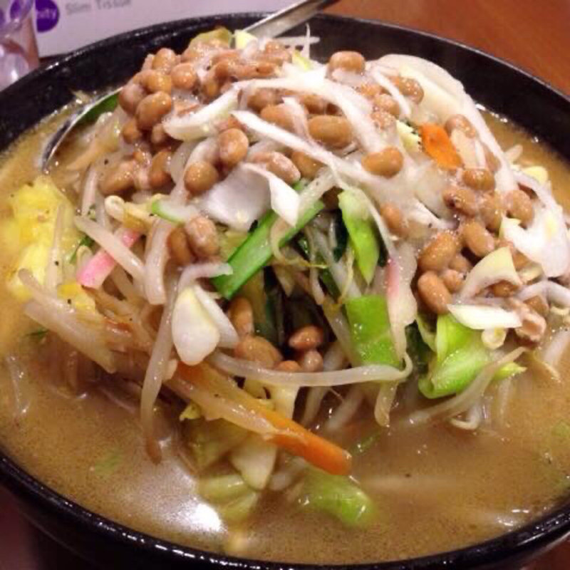 納豆ミソタンメン(めっちゃタンメン)