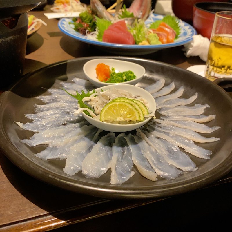 てっさ(本まぐろと名古屋飯 花かるた)