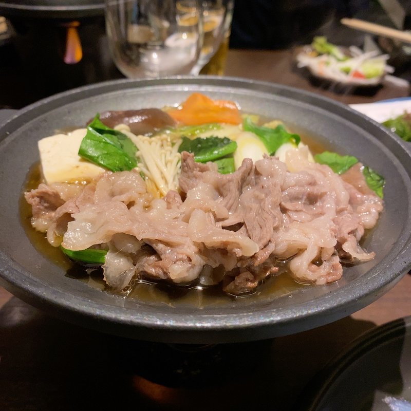 三河牛のすき焼き(本まぐろと名古屋飯 花かるた)