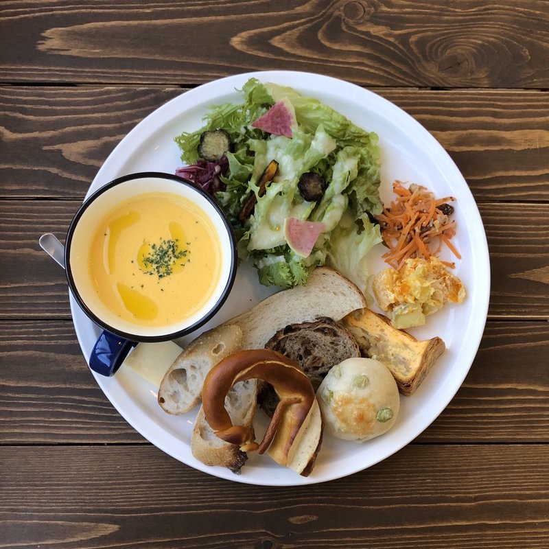 パンとスープのセット(imagine)