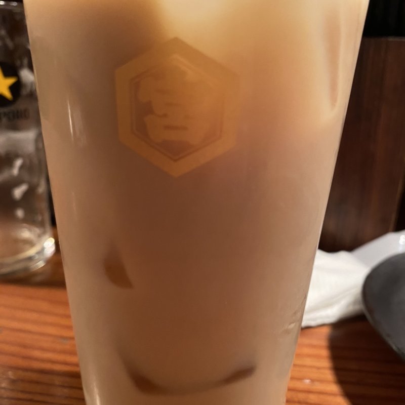 コーヒー酎ハイ(やきとんまーちゃん)