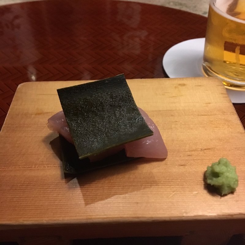 ささみ昆布締め(日本酒×ワイン＝地鶏バル )