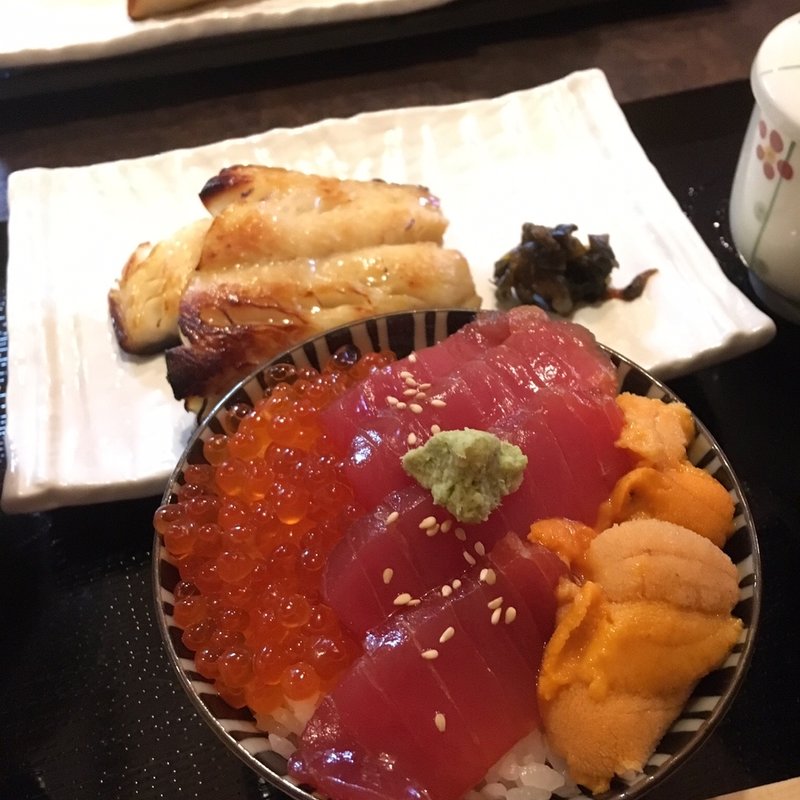銀ダラ西京焼き全部のせご飯(築地 いま津)