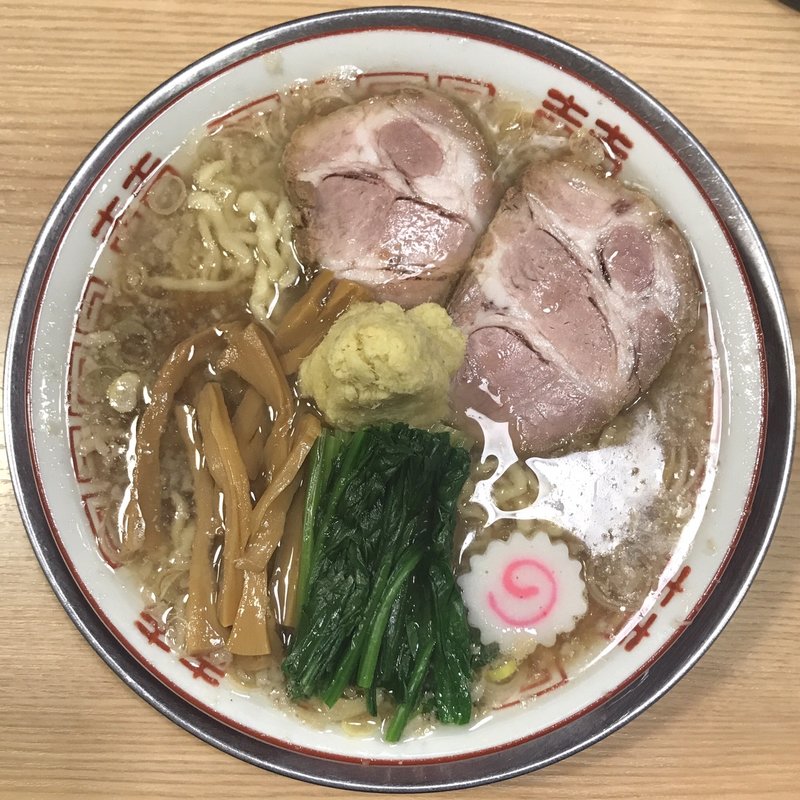 アブラ潤目 辛口(煮干しそば流。)