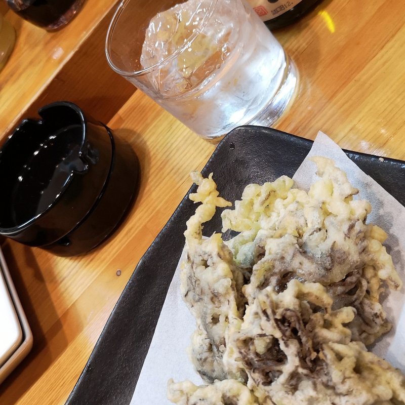 沖縄もずくの天ぷら(美豚 )