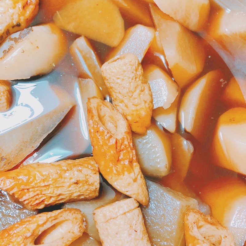 アホほど炊いた大根とちくわ(すえ☆pi亭)