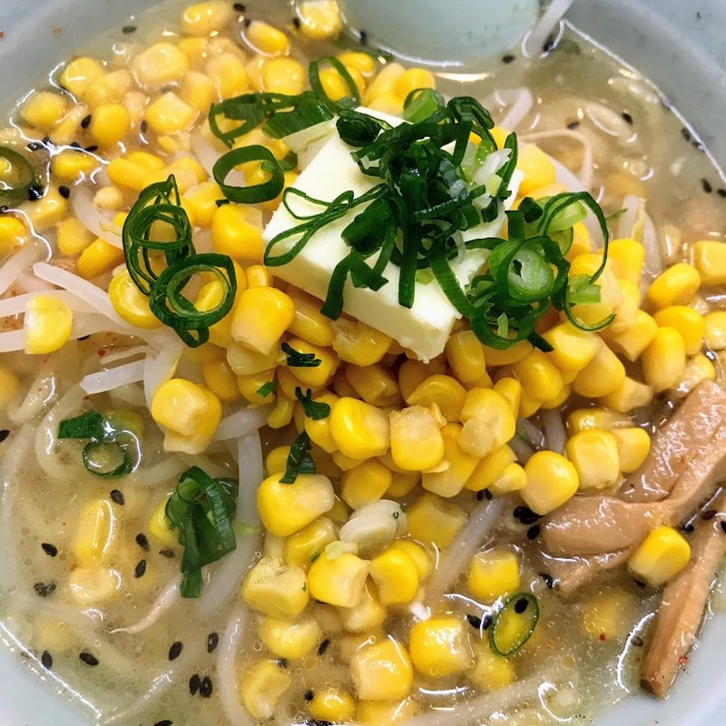塩バターコーンラーメン(くるまやラーメン 豊橋店)