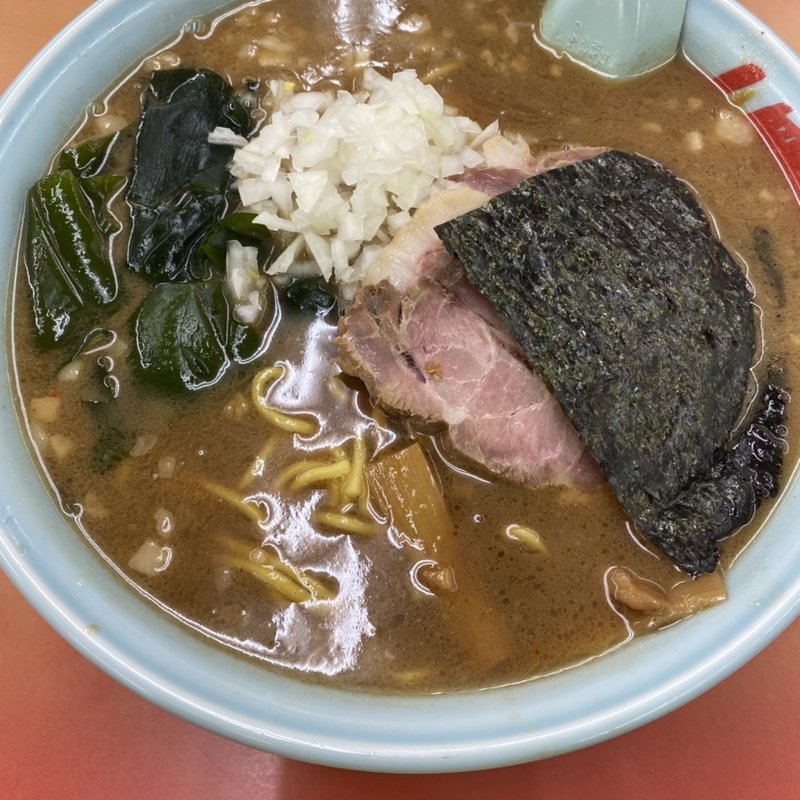 プレミアム豚骨醤油ラーメン(ラーメン山岡家 相模原店)