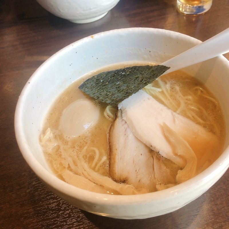 濃厚鶏白湯 醤油(らーめん銀杏 松戸店)