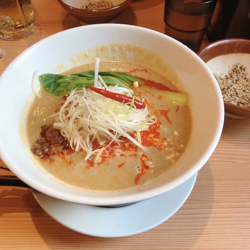 四川坦々麺(四川担々麺 どういうわけで、)