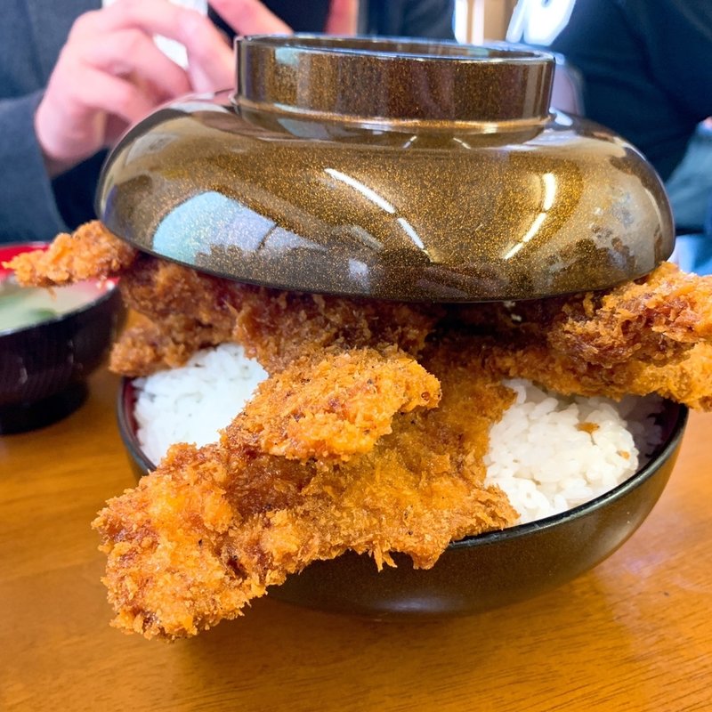ソースカツ丼五枚丼(ごまいどん)(ニコニコ亭 （にこにこてい）)