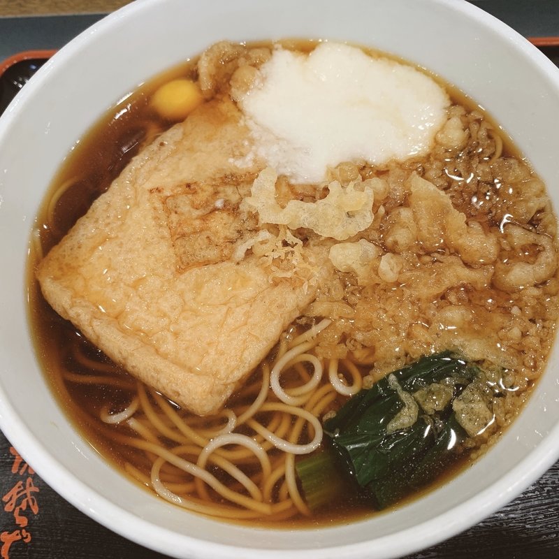 大盛り月夜のばかしそば(小諸そば 芝浦店)