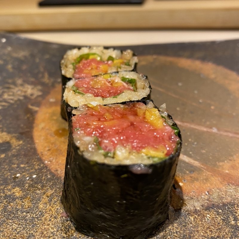 トロたく(鮨　長島)