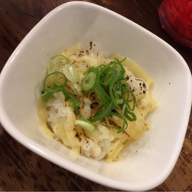 チーズリゾット(極濃豚骨 らーめん小僧)