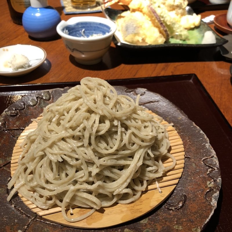 粗挽きせいろ(そば処　玄庵)