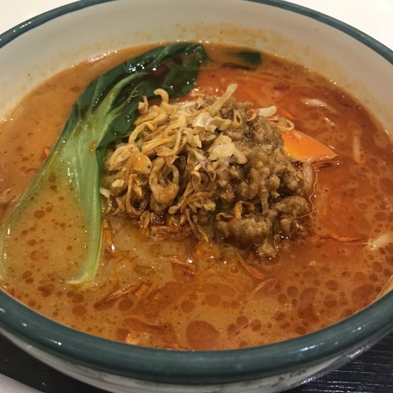 甲州味噌担々麺(麺場 田所商店 談合坂サービスエリア店)