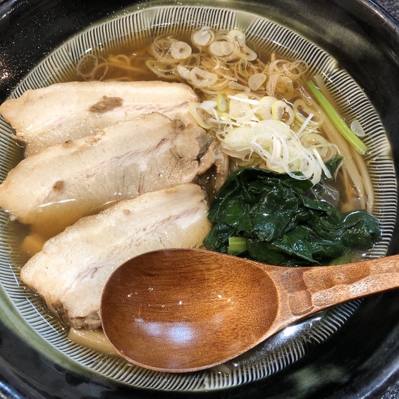 貝出汁トリュフ仕立てprogress(烈志笑魚油 麺香房 三く)