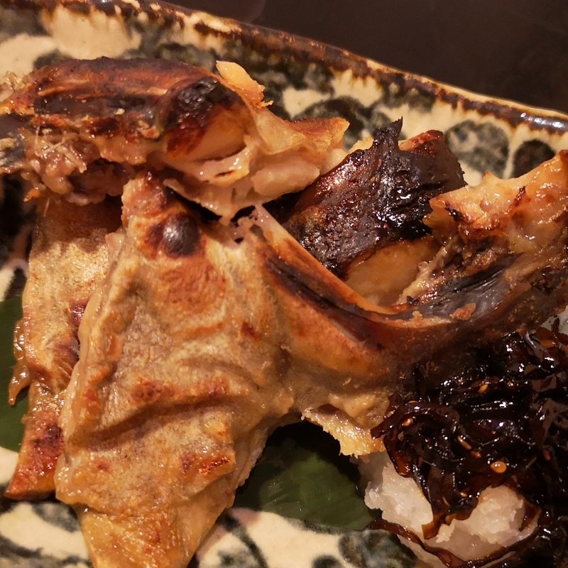 銀鱈のカマの西京味噌焼き(やさいと、 )