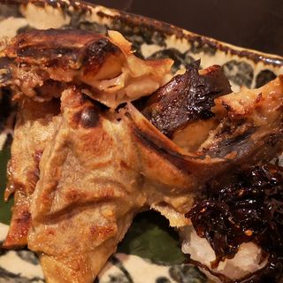 銀鱈のカマの西京味噌焼き(やさいと、 )