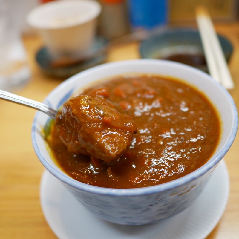 ラムカレー(ハーフ)(ジンギスカンひつじや)