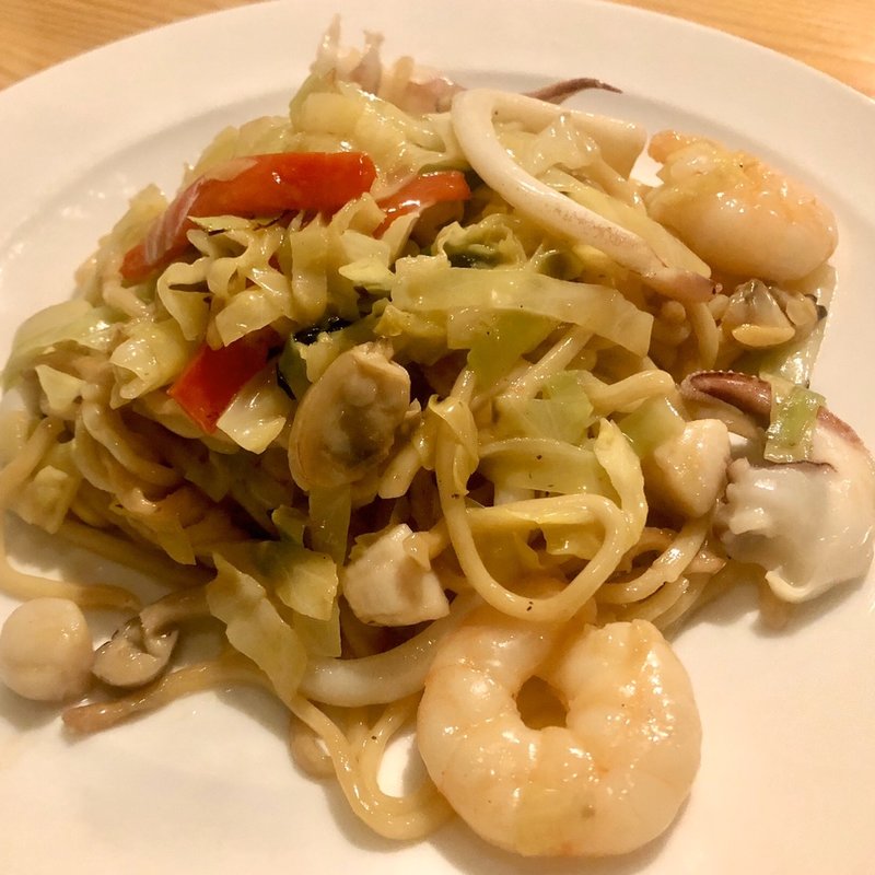 海鮮焼きそば(厨酒房ぱんどら)
