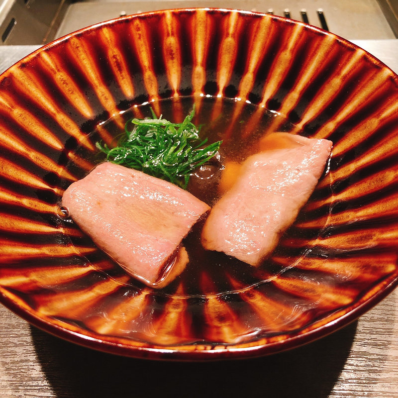 極みのタンしゃぶ(うしごろ 銀座店)