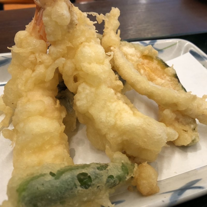天ぷら盛り合わせ(そじ坊成田空港第2ターミナル店)