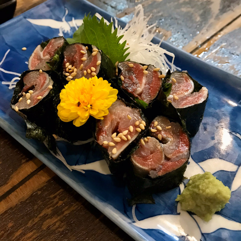 イワシ梅巻き(居酒屋 越川 （イザカヤ コシカワ）)