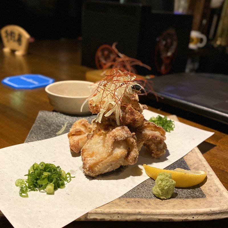 キズナ名物！蕎麦屋のから揚げ(SOBA.BAR.PARTY SPACE 縁)