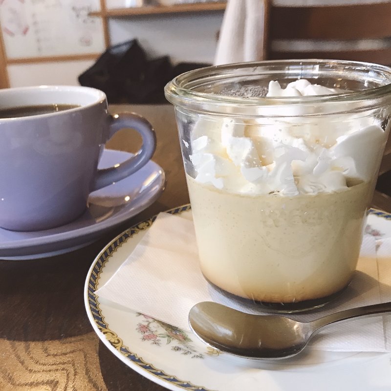 カスタードプリン(iriya plus cafe（イリヤプラスカフェ）)