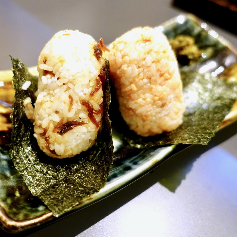 おむすび（しゃけ・じゃこ）(麺工房北の )