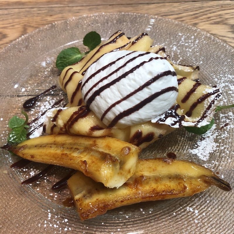 クレープ　チョコバナナ(ハンド ベイクス グランツリー武蔵小杉店)