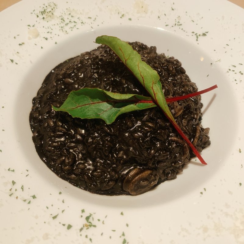 イカ墨リゾット(サーレ&ペペ （Sale＆Pepe）)