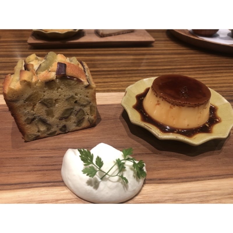 デザートプレート(2種)(四歩)