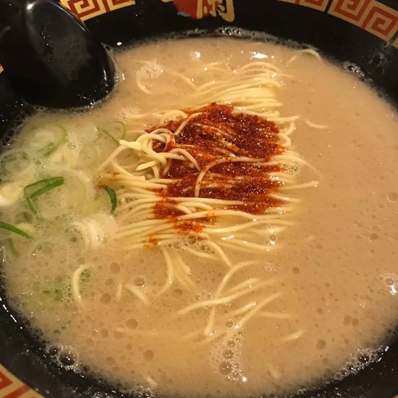 ラーメン(一蘭 なんば御堂筋店)