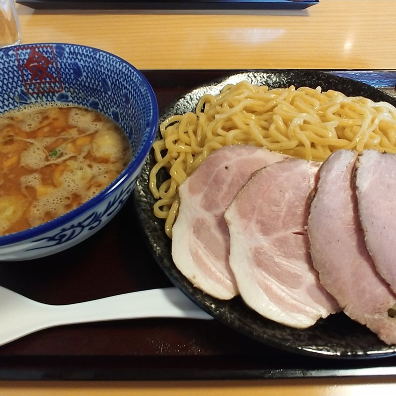 醤油つけめん(大盛)(支那そば　僉)