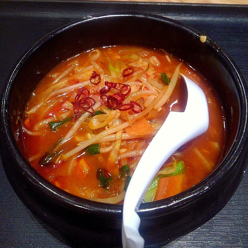 炎の餃子鍋(大阪王将 一関店)