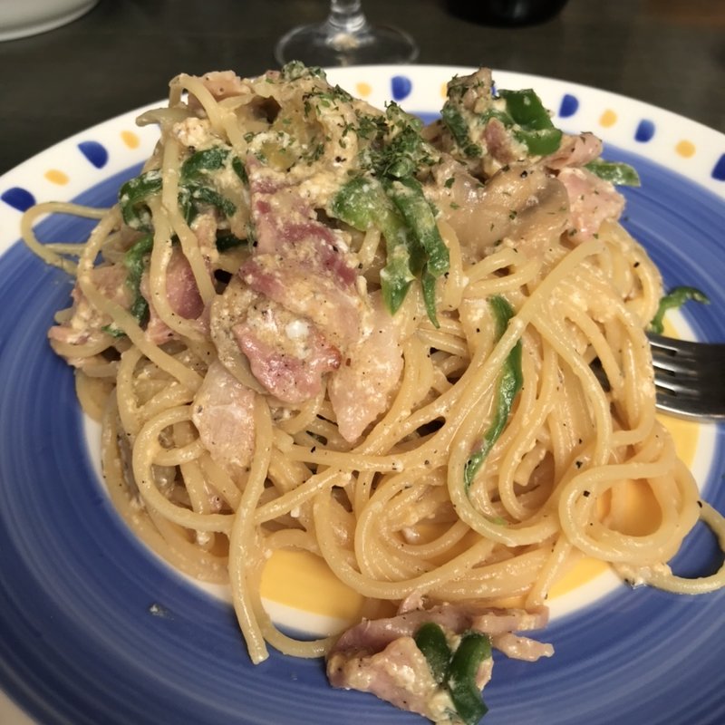 カルボナーラ(生クリーム不使用)(ポポット )