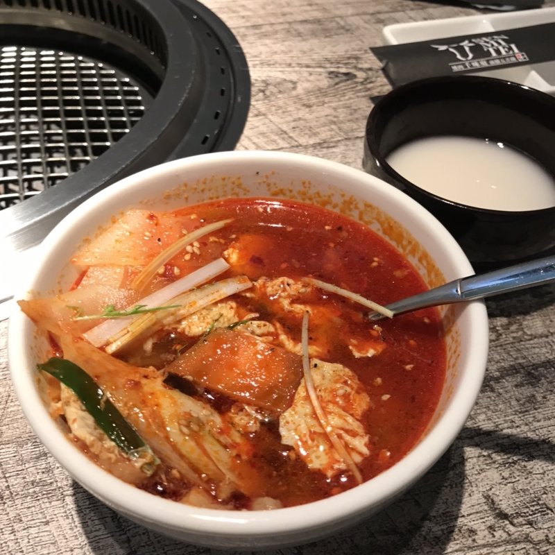 カルビスープ(前橋GOSARO(焼き肉))