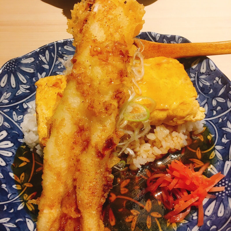 だし巻き穴子天ライス(吉祥じ　和こん)