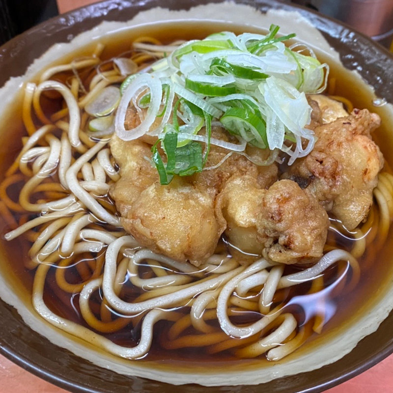 いかげそ天そば(六文そば 須田町店)