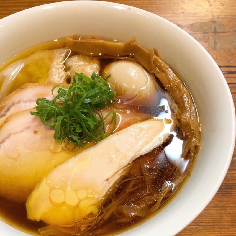 味玉十二分屋そば(近江熟成醤油ラーメン 十二分屋 早稲田店)