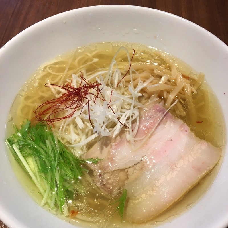 香彩鶏だし特製塩らーめん(麺屋 翔 品川店 )