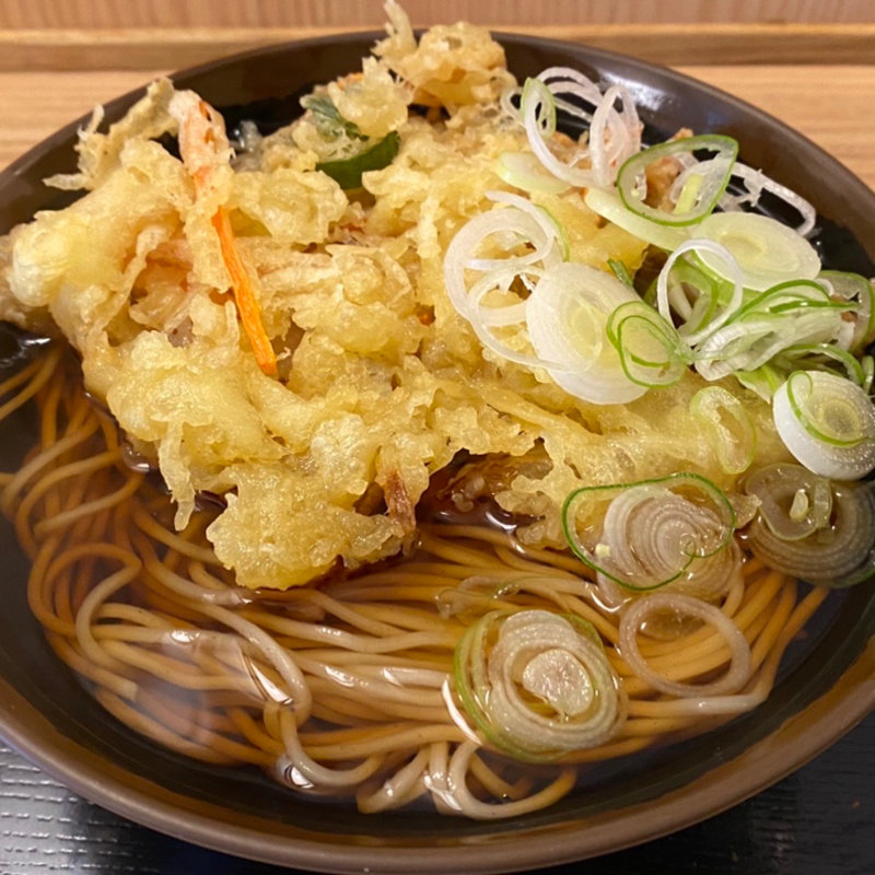 かき揚げそば(おか田 )