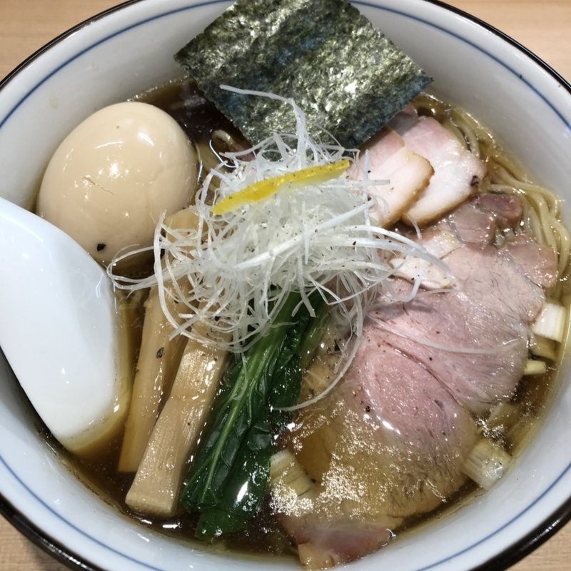 特製中華そば(麺　かつら木)