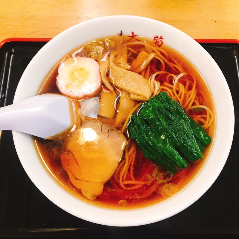ラーメン(そば処 大菊総本店)