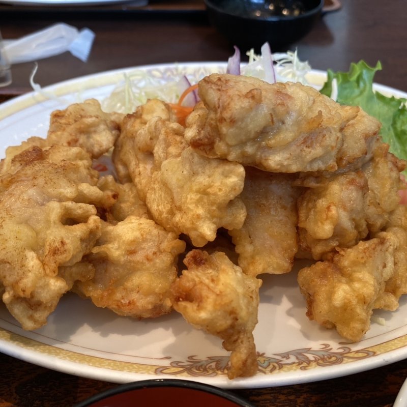 とり天定食(東洋軒)